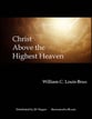 Christ Above the Highest Heaven SATB choral sheet music cover